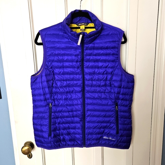 Eddie Bauer Down Puffer Vest - Size L - Picture 2 of 8